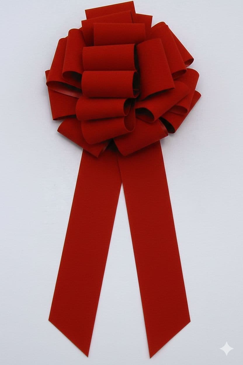 20 Loop Display Bow Red