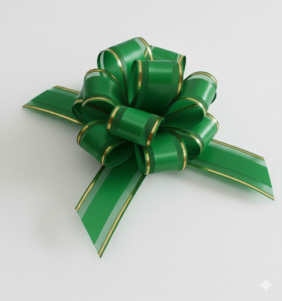 10 Loop Pull Bow Green