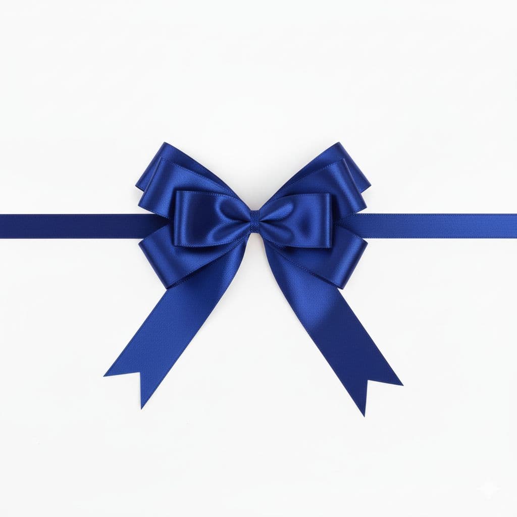 8 Loop Pull Bow Blue